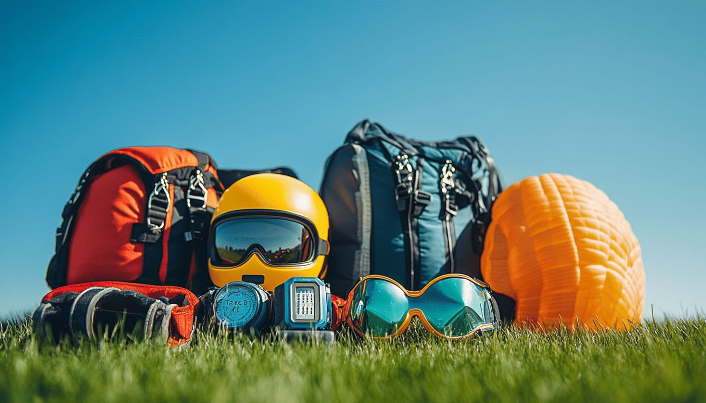 Guide des équipements nécessaires pour un saut en parachute réussi